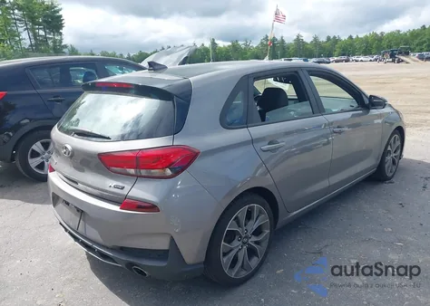 2020 Hyundai Elantra Gt N Line from USA, damaged, VIN KMHH55LC0LU127377